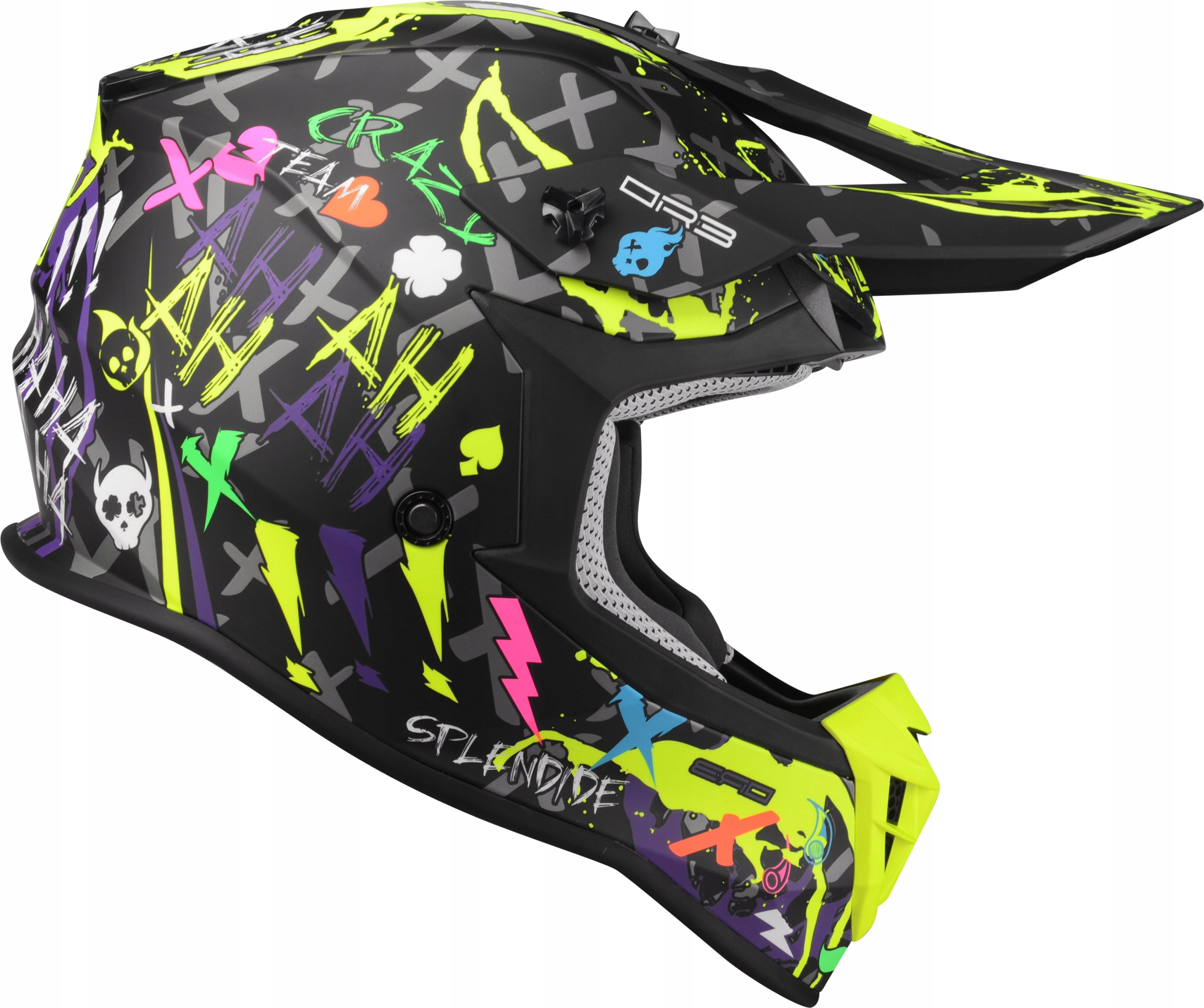 Lazer OR3 Off Road Moto prilba. XL
