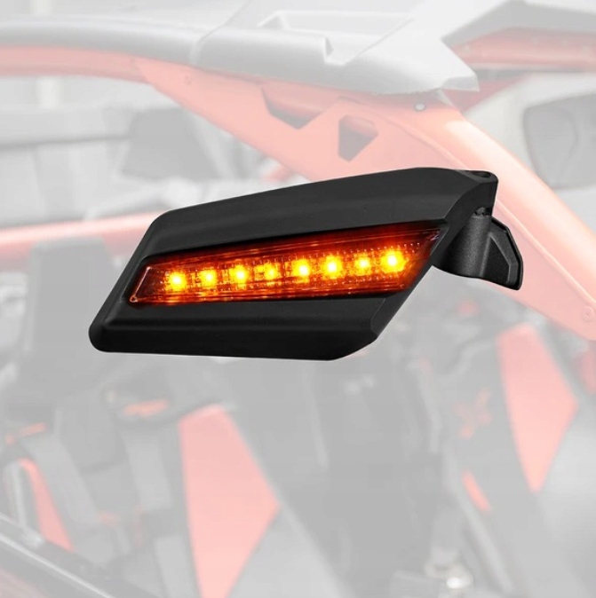 Spätné zrkadlá Maverick X3 so smerovými svetlami