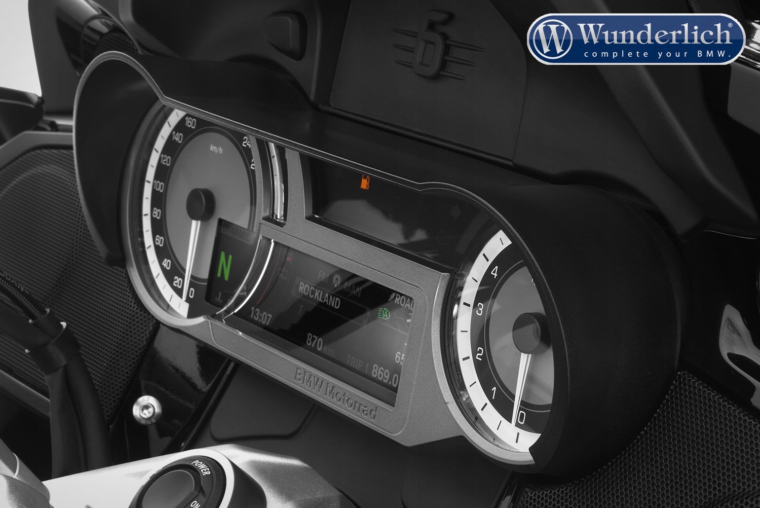 Prístrojový panel MB Wunderlich pre BMW R1250RT