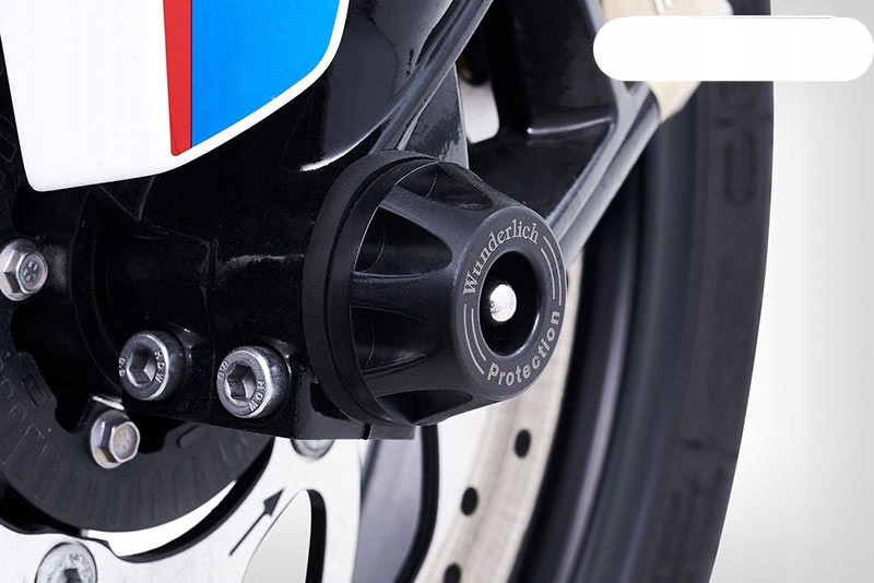 Pady MB Crash na prednej náprave modelu Wunderlich BMW G310R