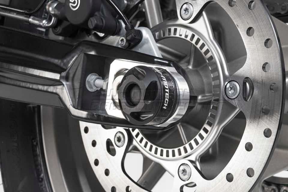 Pady MB Crash na zadnej náprave Wunderlich pre BMW G310R
