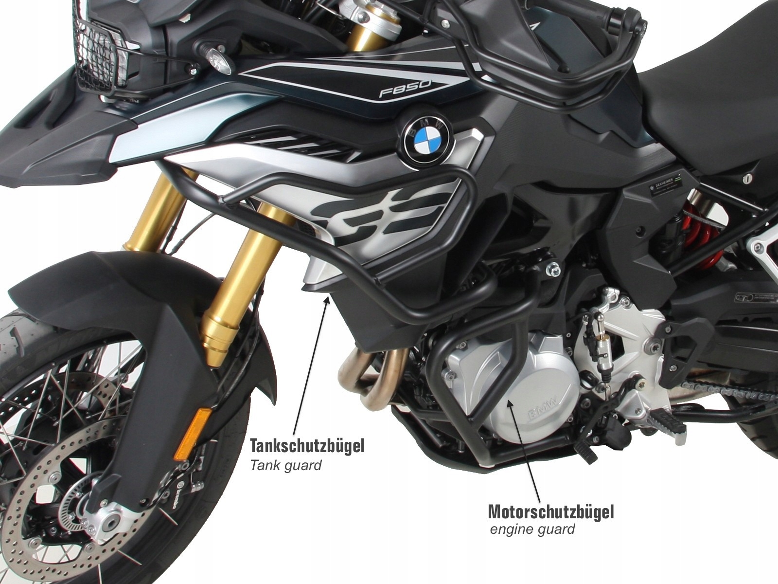 MB Horné ochranné lišty od Hepco & Becker pre BMW F 850 GS