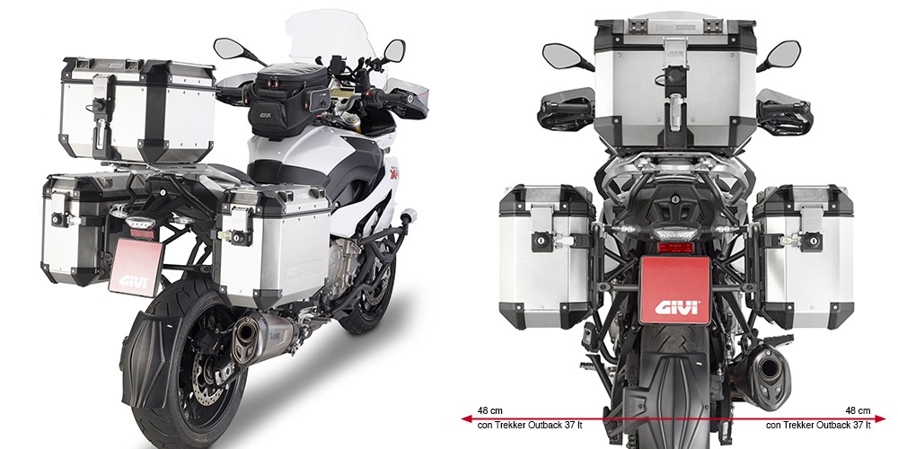 MB BOČNÝ PRÍPAD STRIEBORNÝ KAPPA KFR PRE BMW S 1000 XR
