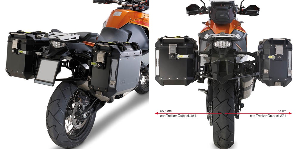 MB ČIERNE Púzdro KAPPA KFR PRE KTM 1050/1190/1290