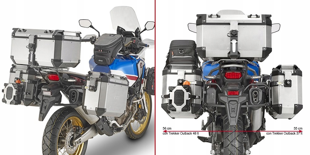 MB STRIEBORNÉ KUFRU KAPPA KFR HONDA CRF 1000 ADV SP