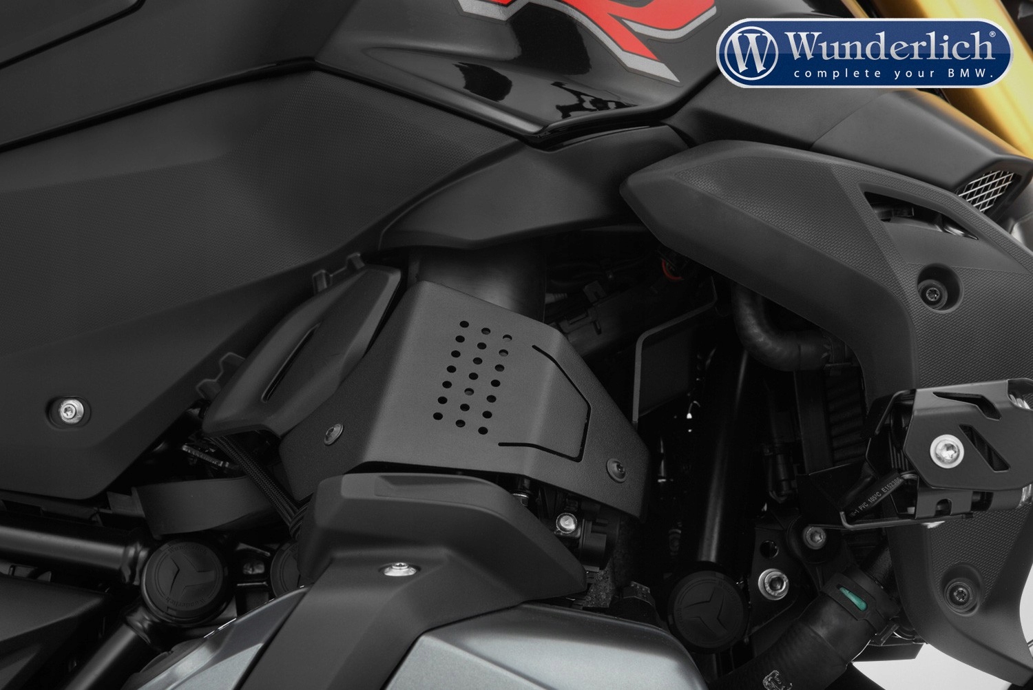 Štít MB Wunderlich, vstrekovanie pre BMW R1250R (vpravo)