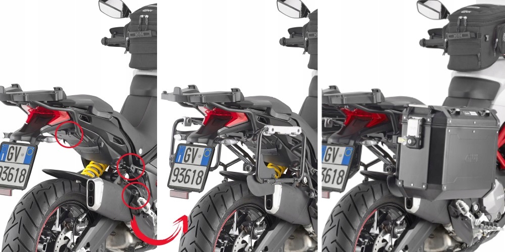 Rám MB Givi Outback Ducati Multistrada 950S