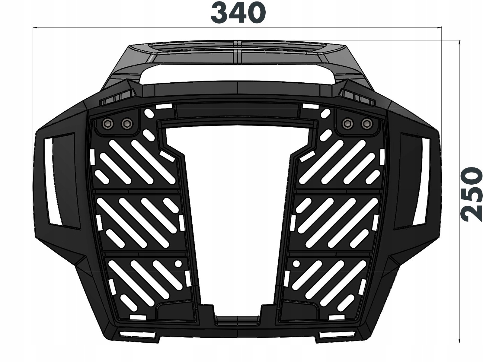 Rám MB Hepco Alurack BMW F850GS ADVENTURE