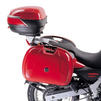 Regál MB pod kuframi Givi BMW G650GS F650GS