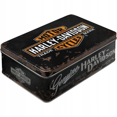 DARČEKOVÁ DARČEKOVÁ LOGO KOVOVÁ TIN HARLEY DAVIDSON