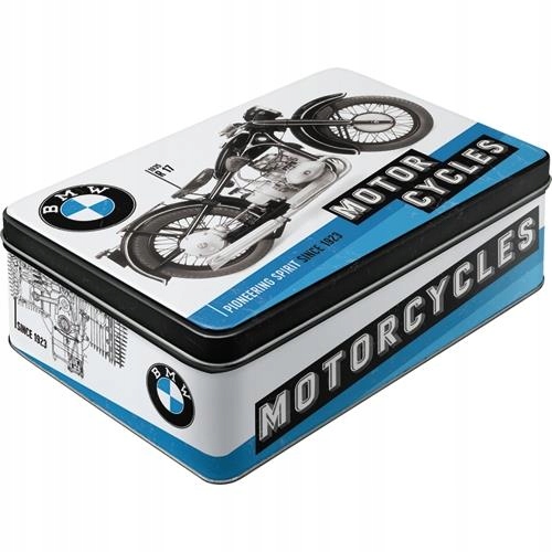 KOVOVÁ SKRINKA BMW MOTOCYKLOVÝ DARČEKOVÝ HIT