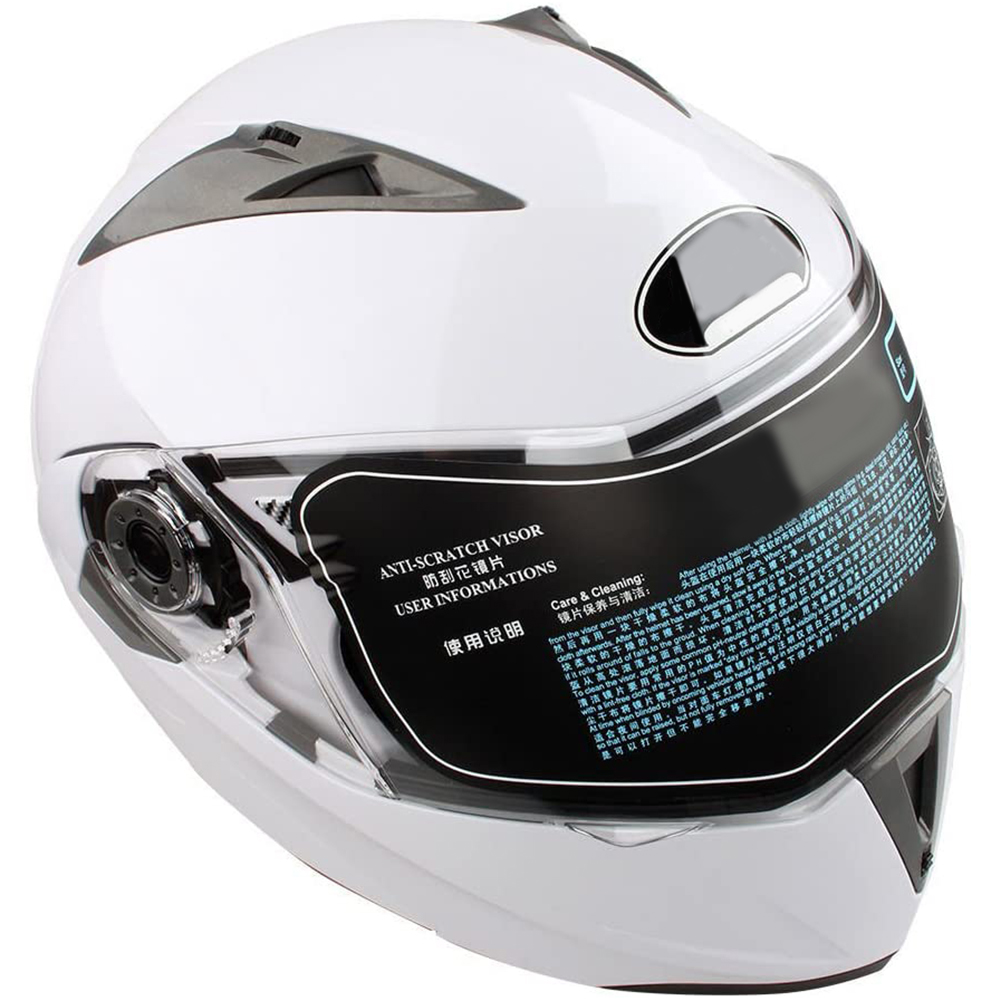 MOTOCYKLOVÁ BIELA RÝCHLA PRILBA