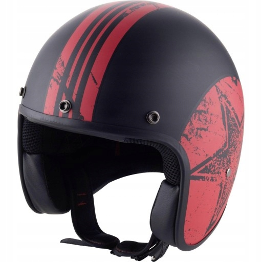 Moto prilba MTR JET FIBER SKLENÉ VLÁKNO