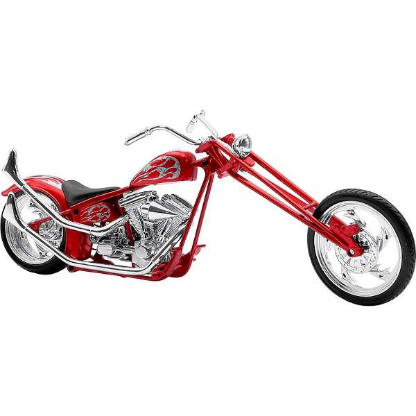 Vlastný model motocykla Bike Flame red - HIT