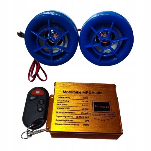 MP3 audio motocykel