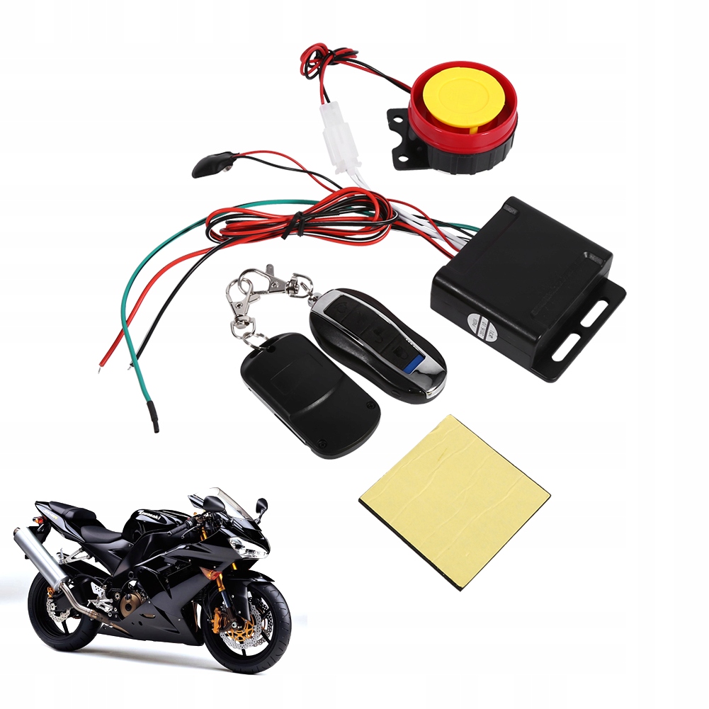 Alarm na motocykel 12V