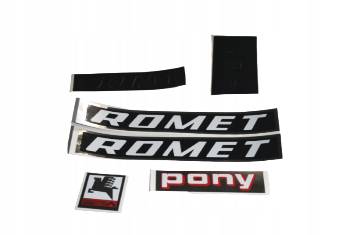 NÁLEPKA NÁLEPKA ROMET MOTORYNKA PONY M1 delux
