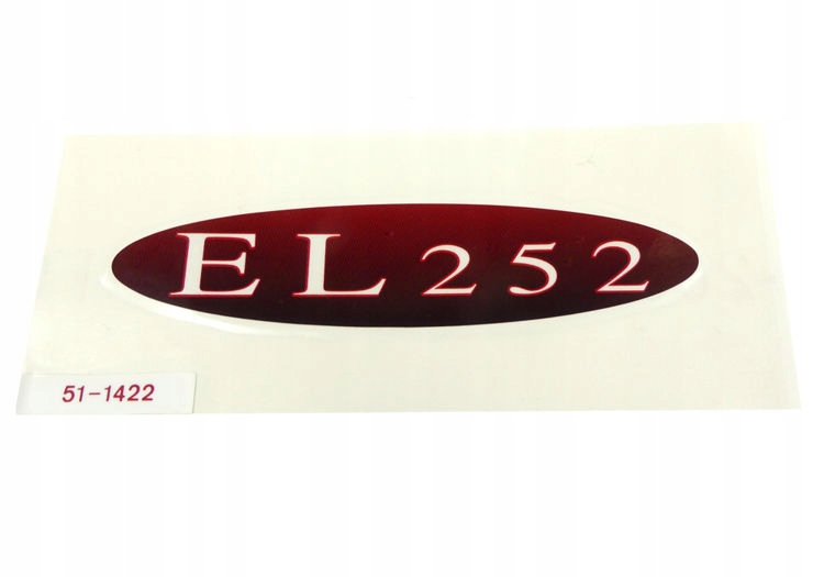 ORIGINÁLNY ŠTÍTK KAWASAKI EL252