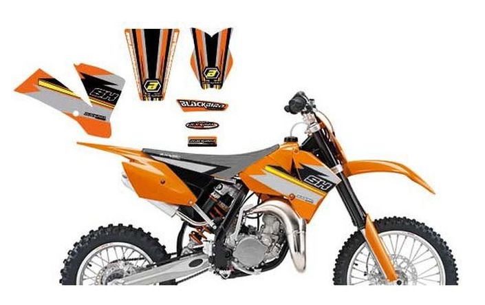 SADA NÁlepiek KTM SX 85 04-05r CROSS BLACKBIRD