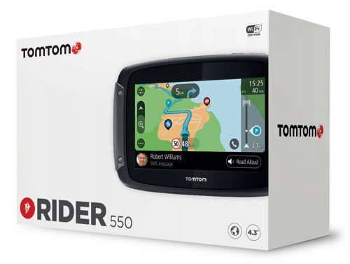 NAVIGÁCIA NA MOTORE TOMTOM RIDER 550 2 x ZADARMO