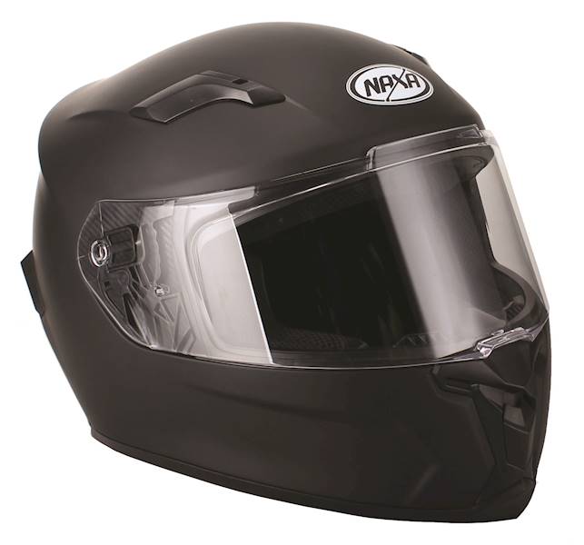 PRILBA NA MOTORKU NAXA F25 ČIERNA MATNÁ veľkosť. XXL