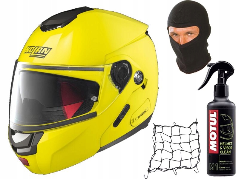 PRILBA NOLAN MOTOCYKL N90.2 HI-VISIBILITY FLUO XL