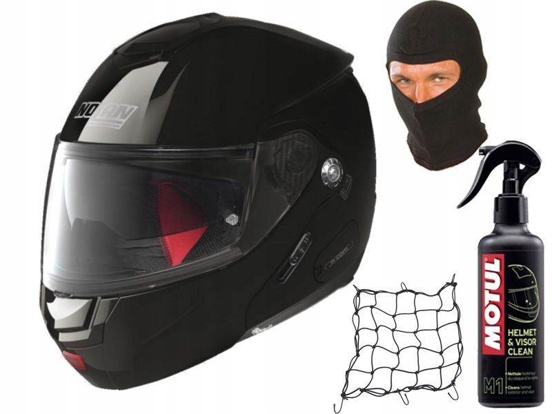 PRILBA NOLAN N90.2 CLASSIC 03 GLOSSY BLACK L
