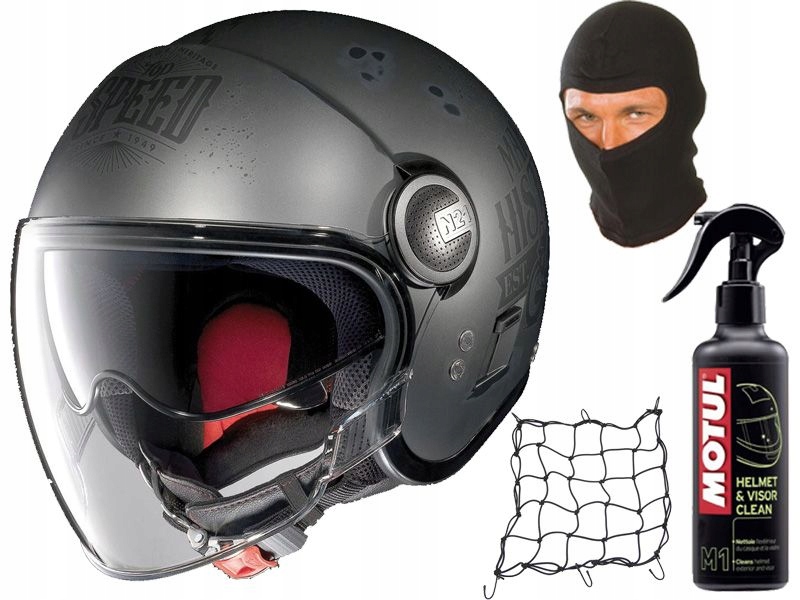 NOLAN N 21 VISOR 28 SCTARCHED FLAT ASPHALT BLAK S