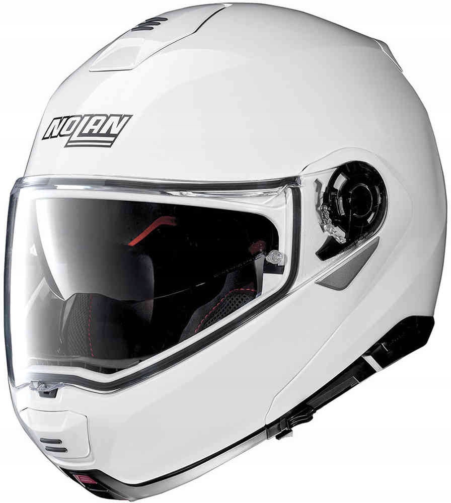 PRILBA NOLAN N100-5 CLASSIC N-COM MOON WHITE M
