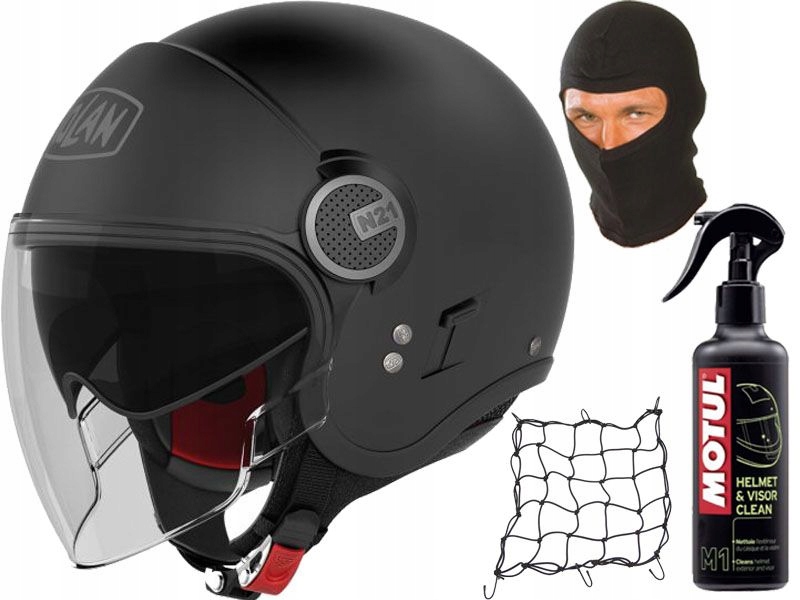 Prilba NOLAN N 21 VISOR CLASSIC BLACK obrazovka veľkosť XS