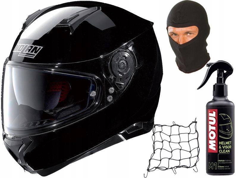 Moto prilba NOLAN N87 CLASSIC 3 GLOSSY BLACK XL