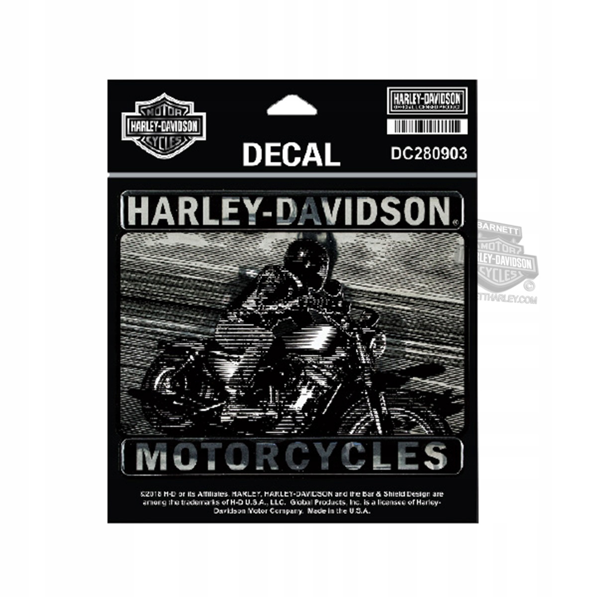 Nálepka Harley-Davidson