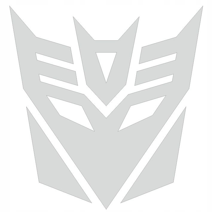Samolepka ODRAZOVÉ TRANSFORMÁTORY DECEPTICON 55cm