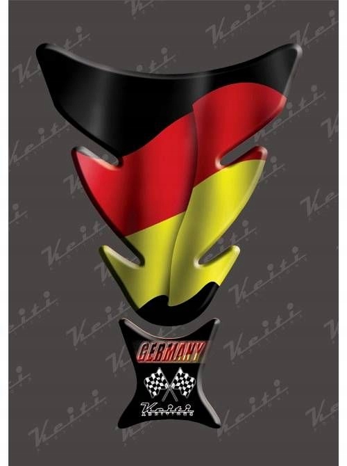 Nálepka na nádrž TANKPAD Keiti KT001 GERMANY FLAG
