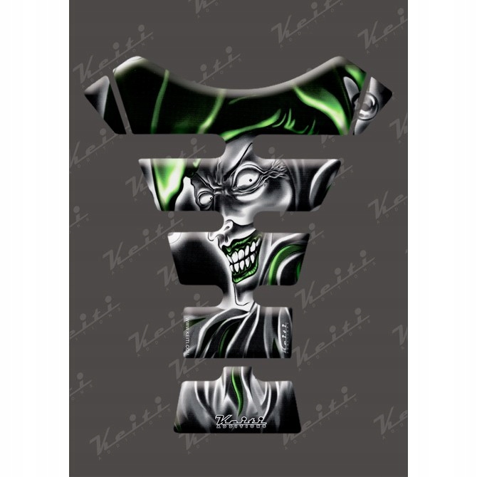 Nálepka na nádrž TANKPAD Keiti KT6500G Joker Green
