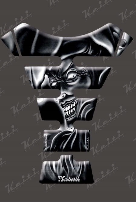 Nálepka na nádrž TANKPAD Keiti KT6500K Joker Black