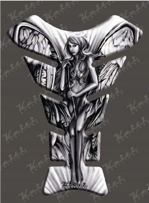 Nálepka na nádrž TANKPAD Keiti KT8150 Angel Grey Sexy