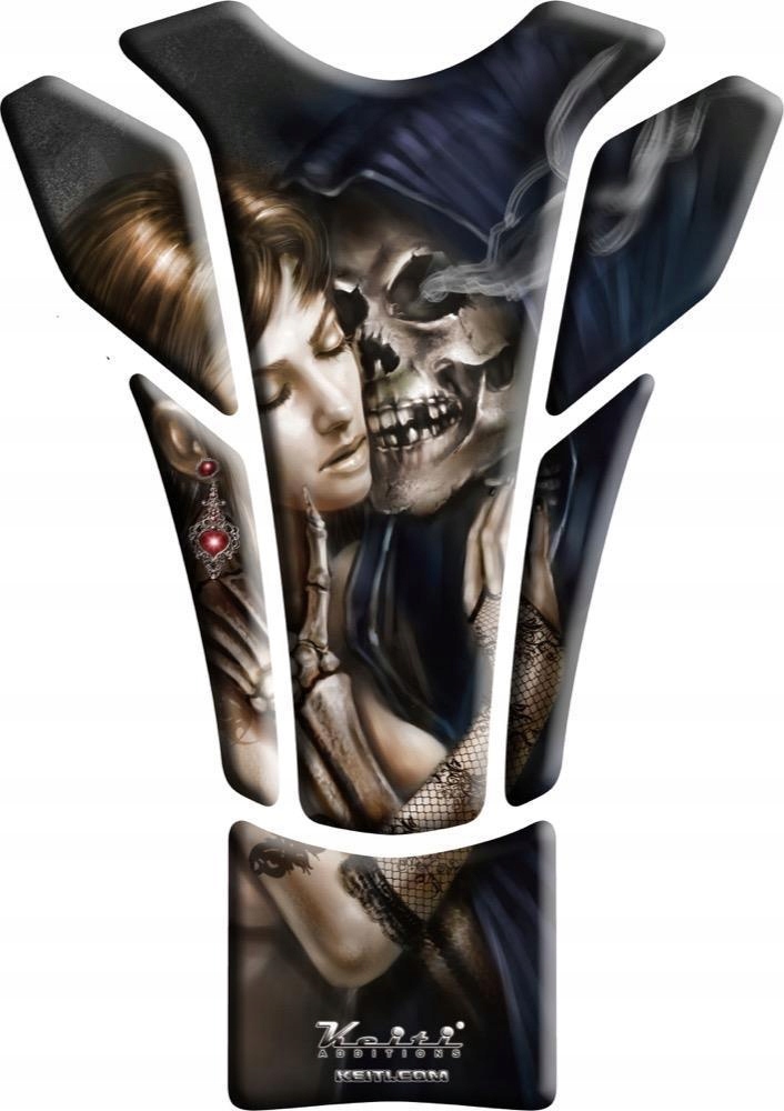 Nálepka na nádrž TANKPAD Keiti KT8510 Reaper Beauty