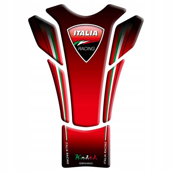 Nálepka na nádrž TANKPAD Keiti TDC-104R Italia Red