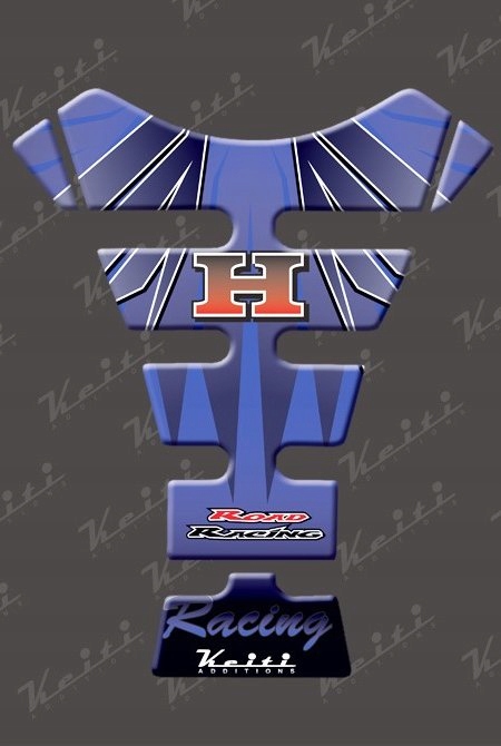 Nálepka na nádrž TANKPAD Keiti THD-204B Racing Blue