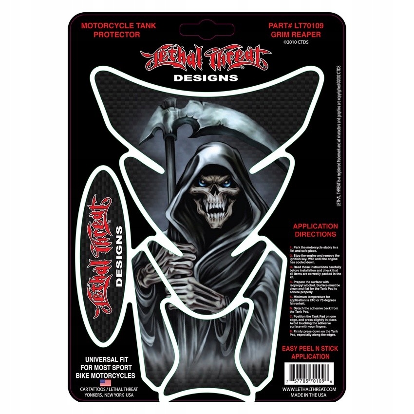 Nálepka na tank TANKPAD Lethal Threat Reaper LT70109