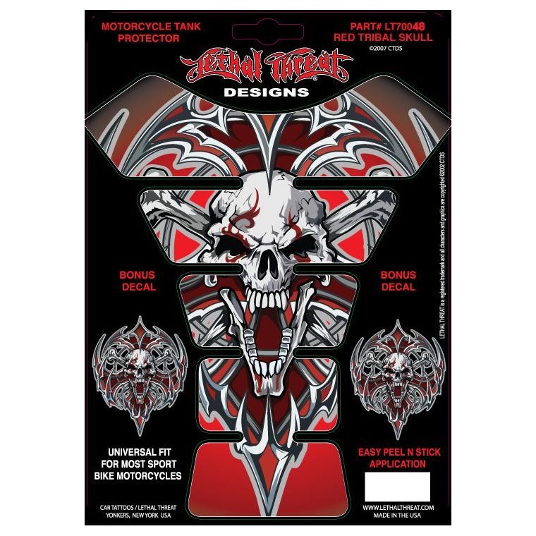 Nálepka na tank TANKPAD Lethal Threat Tribal LT70048