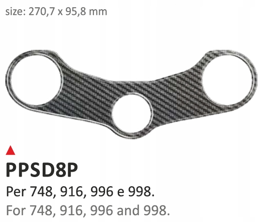 Nálepka na volante Ducati 748 916 996 998