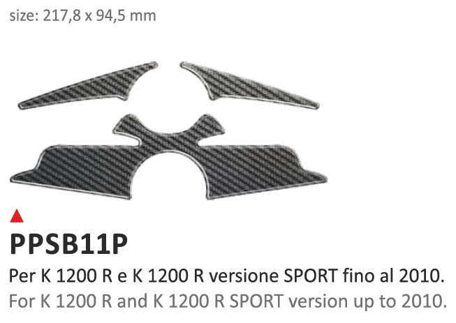 Nálepka s volantom BMW K1200R / K1200R
