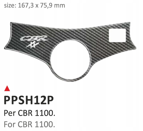 Nálepka na volante Honda CBR 1100 XX