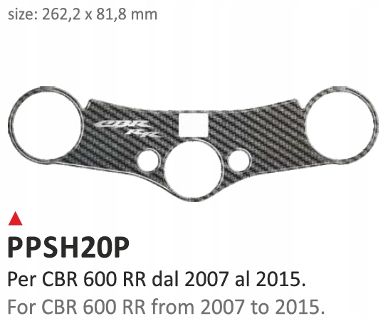 Nálepka na volante Honda CBR 600RR