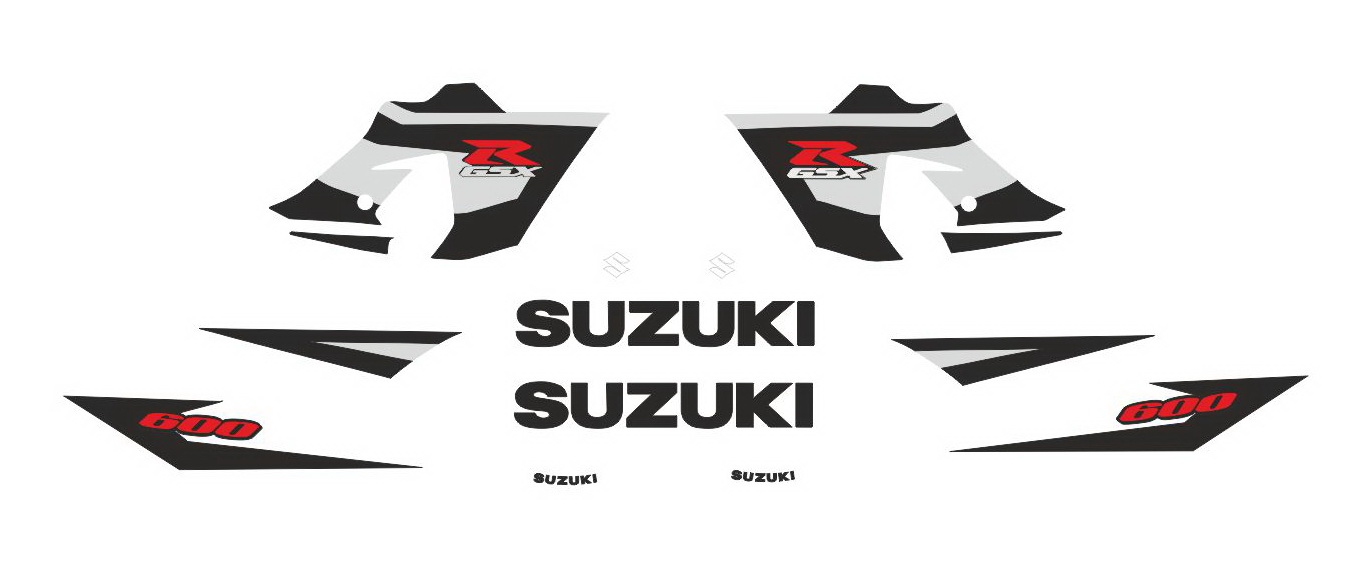 Nálepky Suzuki Gsxr, Gsx R, Gsxr 600 K4 2004
