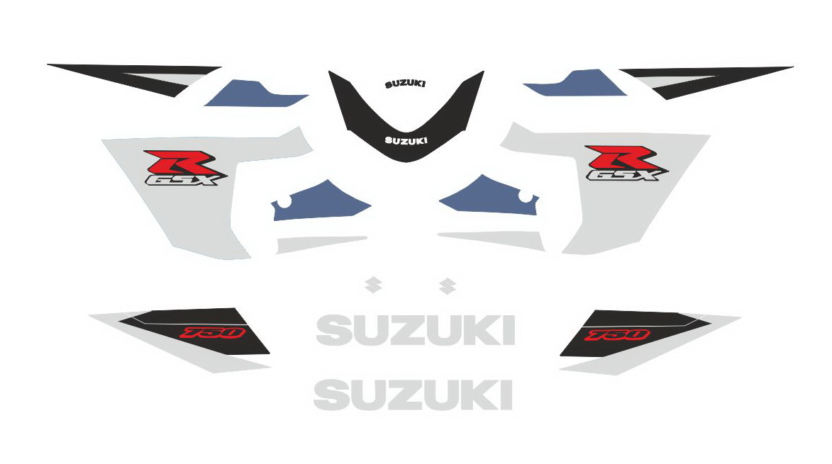 Nálepky Suzuki Gsxr, Gsx R, Gsxr 750 K5 2005