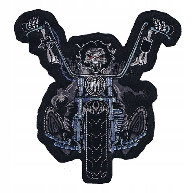 Odznak motorkára DEATH RIDER chopper