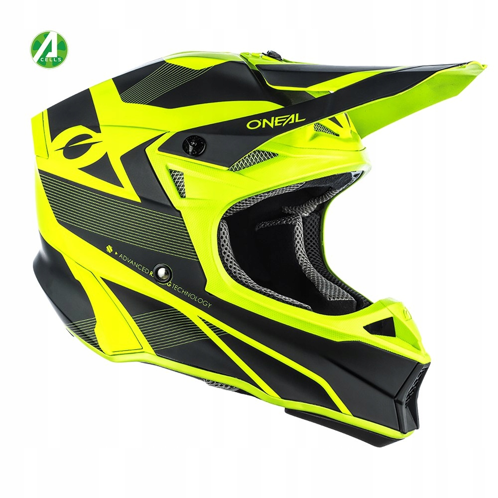 PRILBA O`NEAL 10SRS HYPERLITE KOMPAKTNÁ ČIERNA / NEON Y